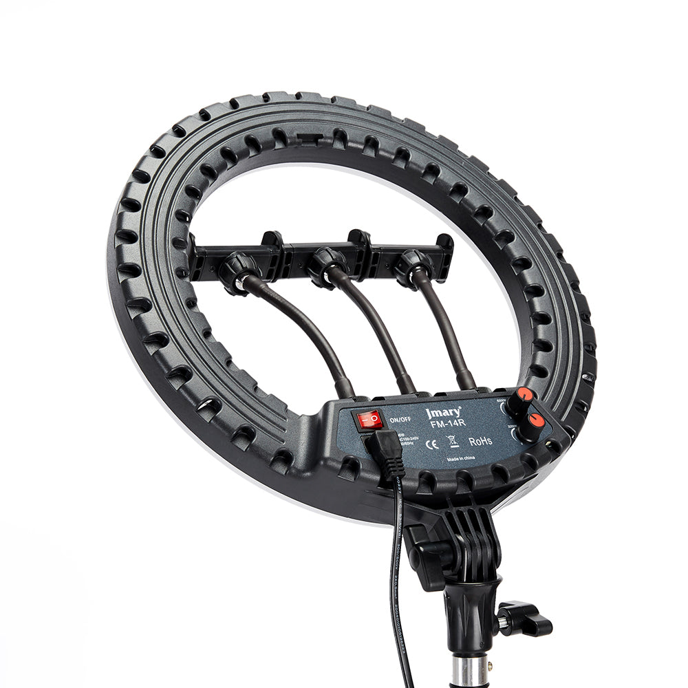 Jmary FM-14R Kumandalı 34cm Işıklı Telefon Tutucu Ring Light Jmary FM-14R Kumandalı 34cm Işıklı Telefon Tutucu Ring Light